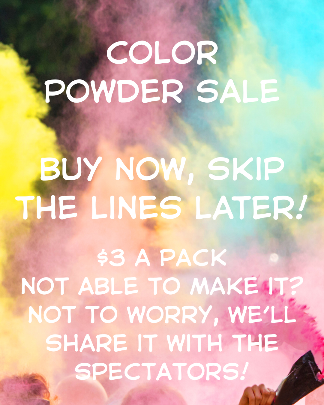 Campaign cover image for NPS Color Run Powder
