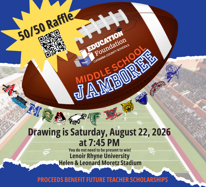 Campaign cover image for Football Jamboree 50/50 Raffle for Education