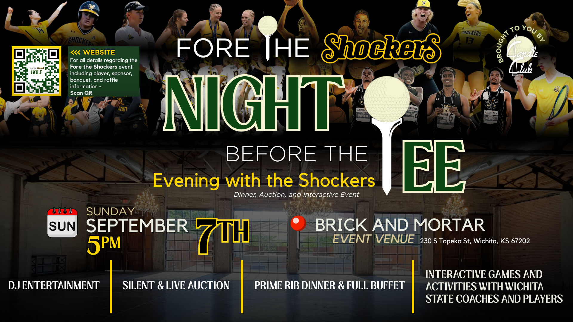 Campaign cover image for Fore the Shockers Night Before the Tee