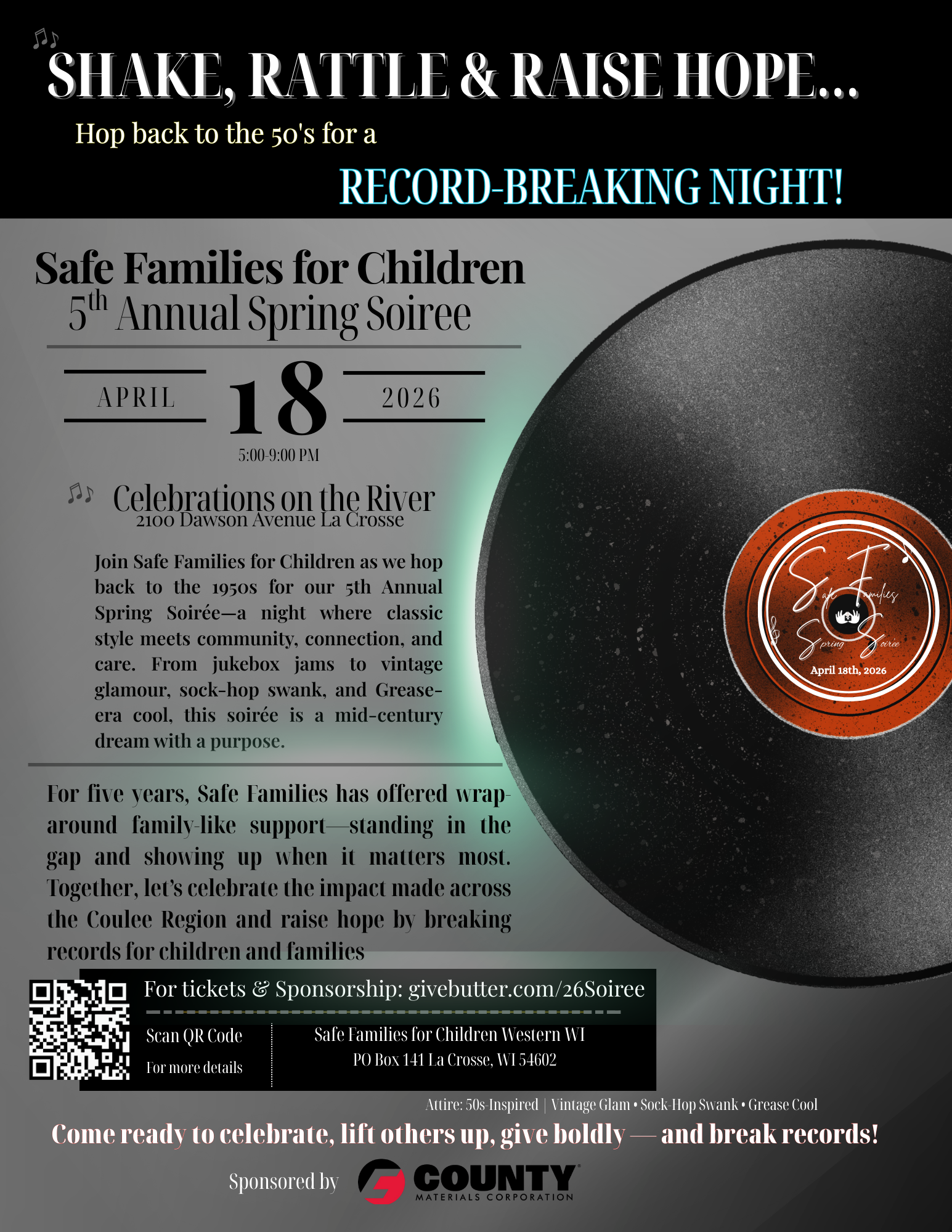 Campaign cover image for Safe Families 5th Annual Spring Soiree