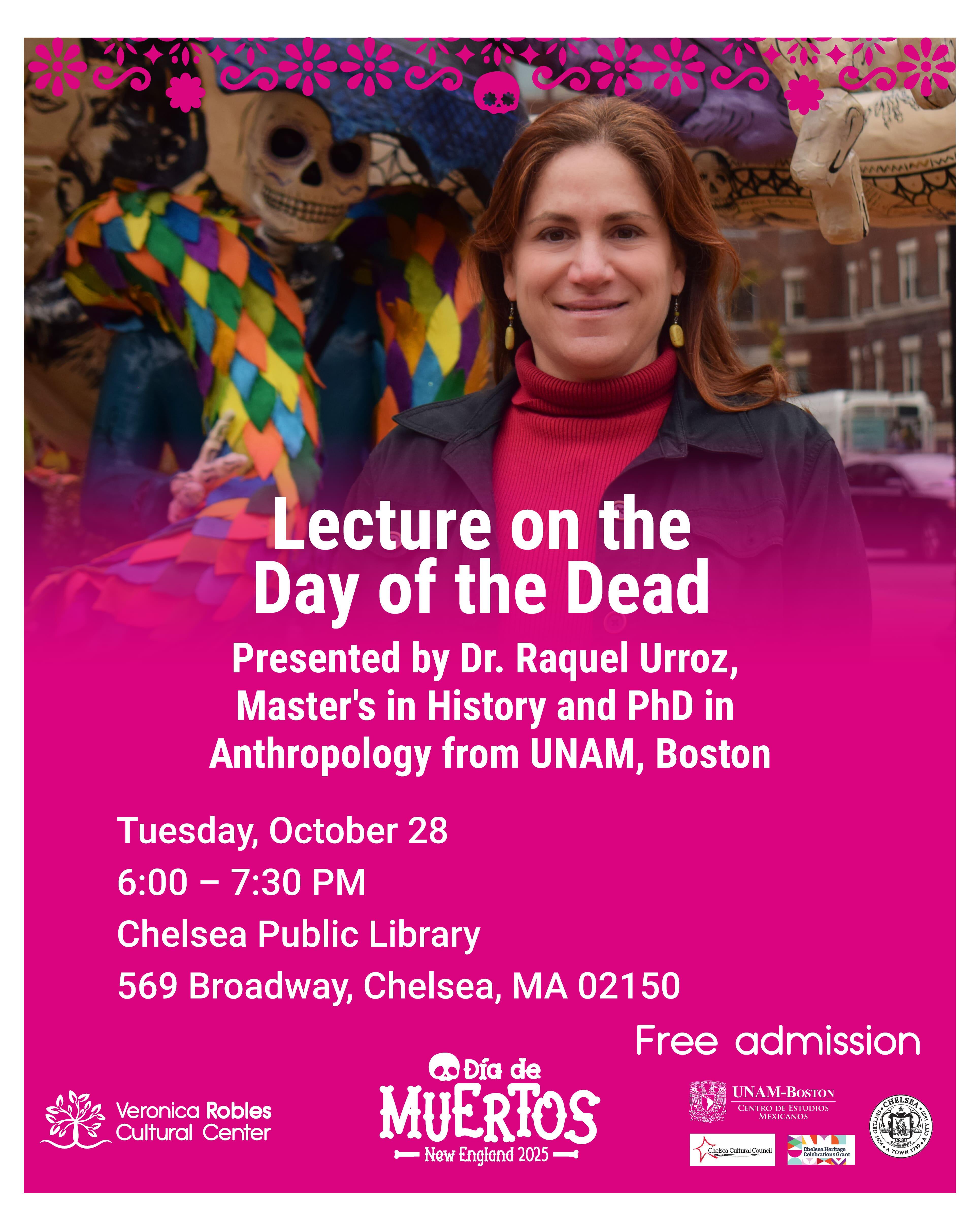 Campaign cover image for Lecture about the Day of the Dead - Conferencia sobre el  sobre el Día de Muertos