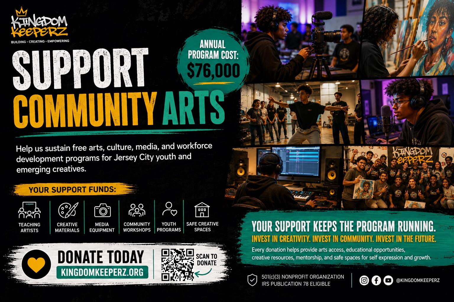 Campaign cover for Support Community Arts