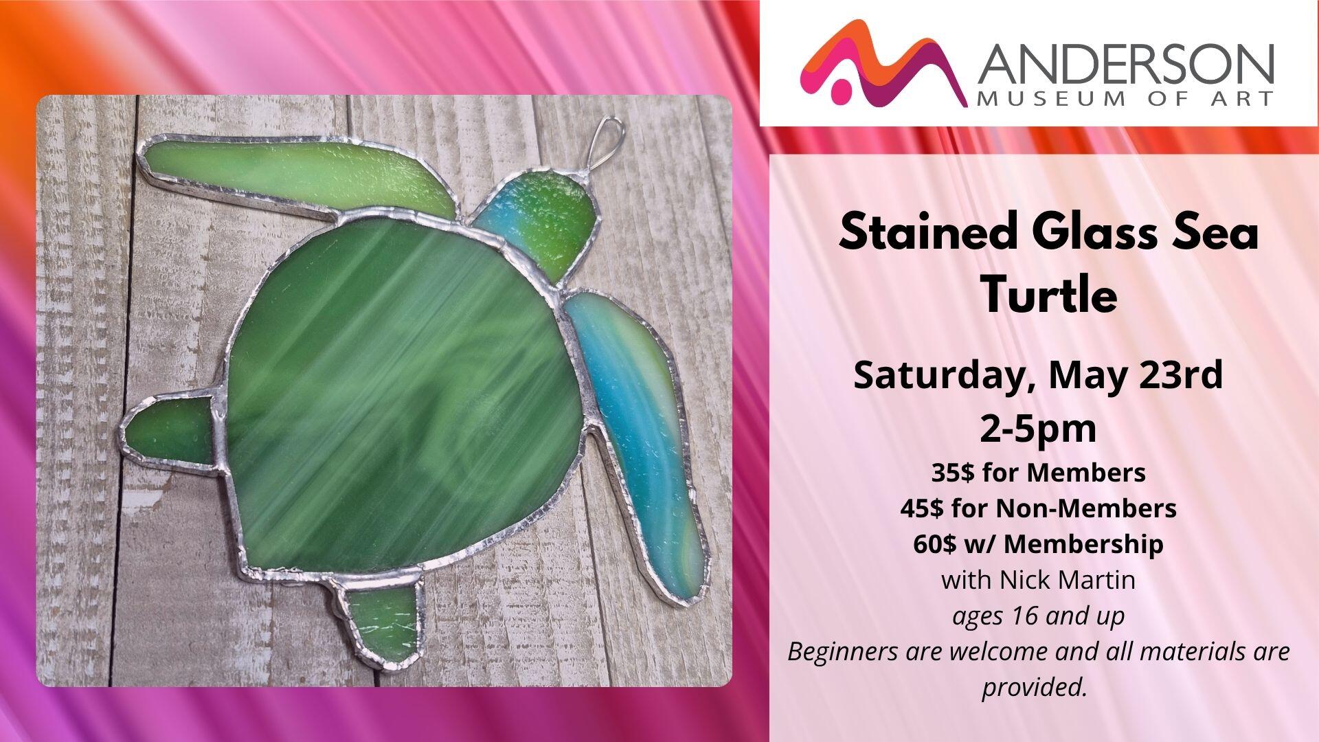 Campaign cover image for Stained Glass Sea Turtle