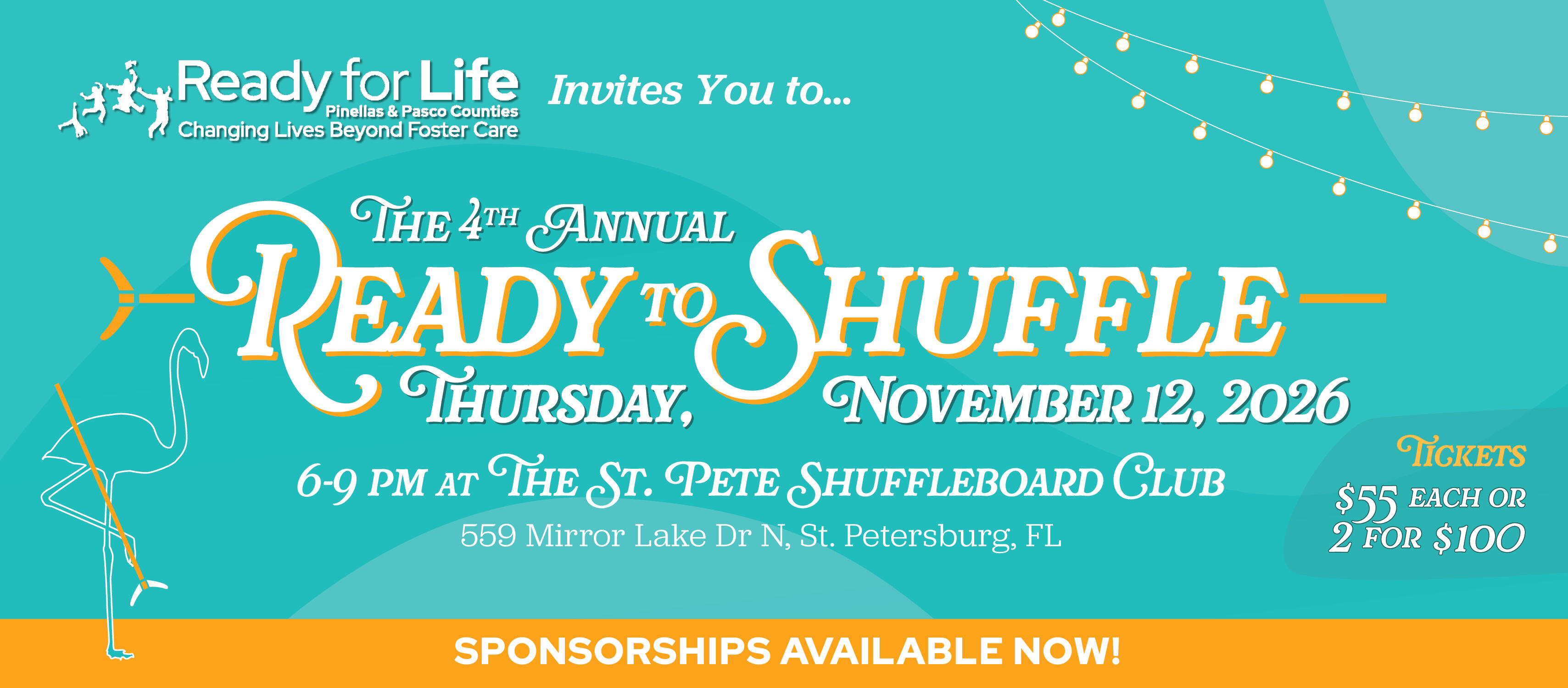 Campaign cover image for RFL's 4th Annual Ready to Shuffle