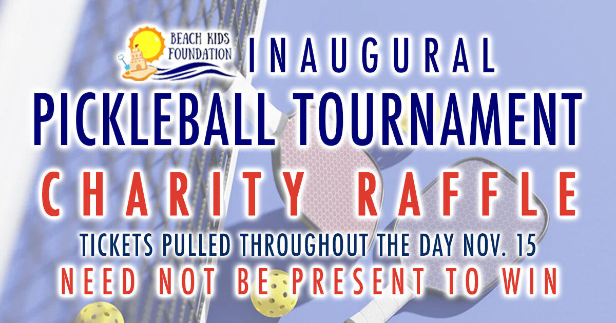Campaign cover image for Beach Kids Foundation Pickleball Raffle