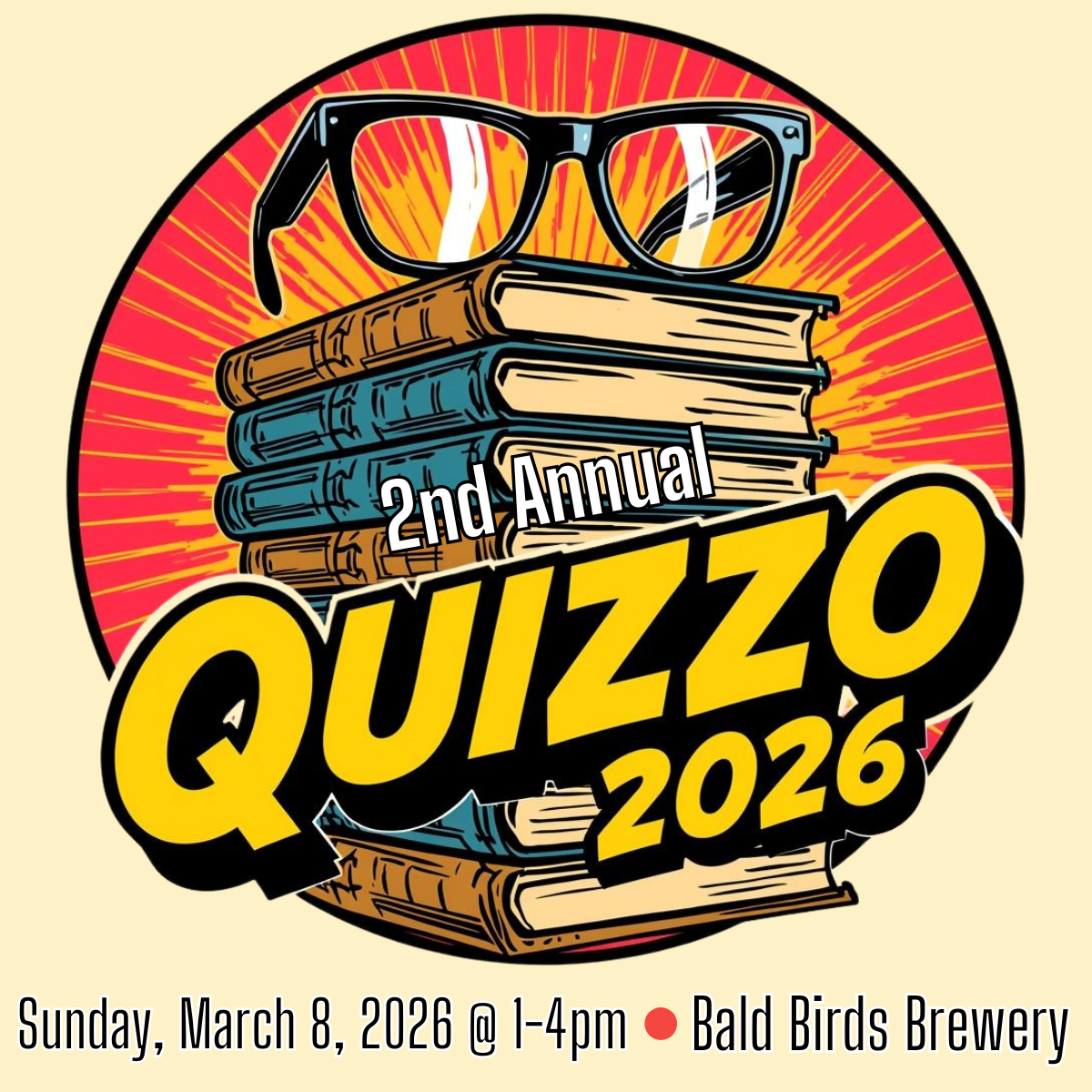 Campaign cover image for 🤓 Quizzo Fundraiser 2026 🍻🏆