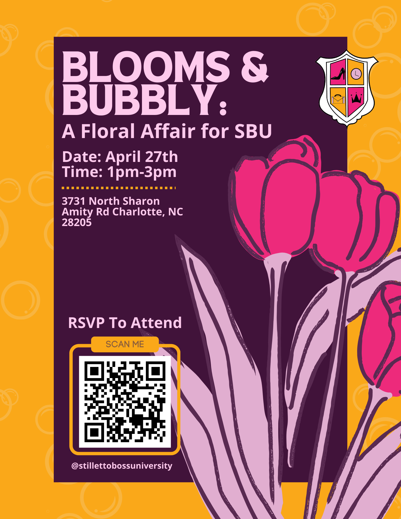 Campaign cover image for Blooms & Bubbly: A Floral Affair for SBU