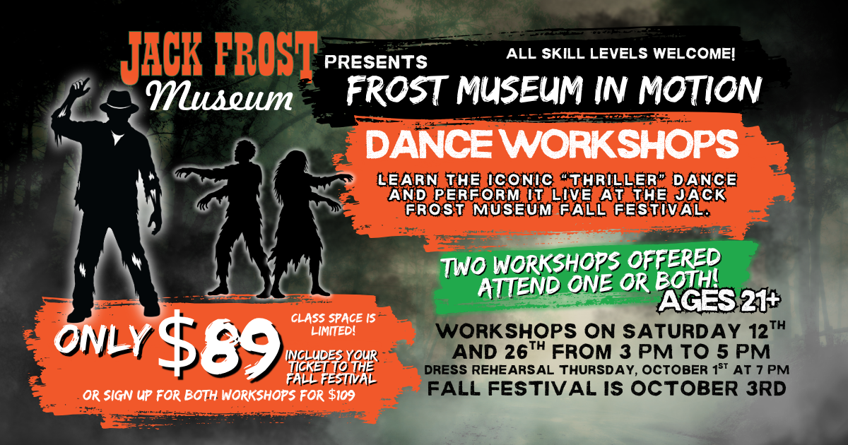 Campaign cover image for Jack Frost Museum - Museum in Motion Dance Workshops