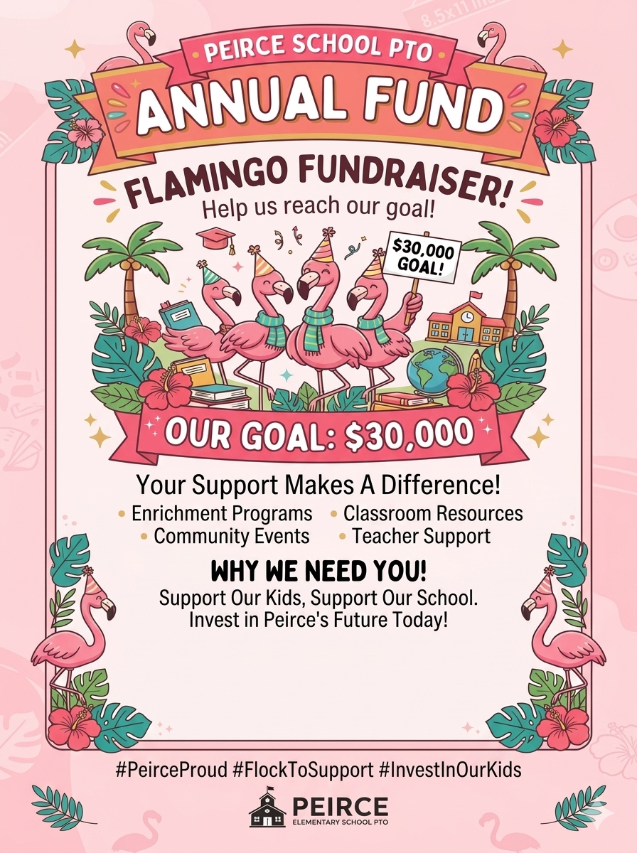 Campaign cover for Peirce PTO Annual Fund Drive 2026-2027