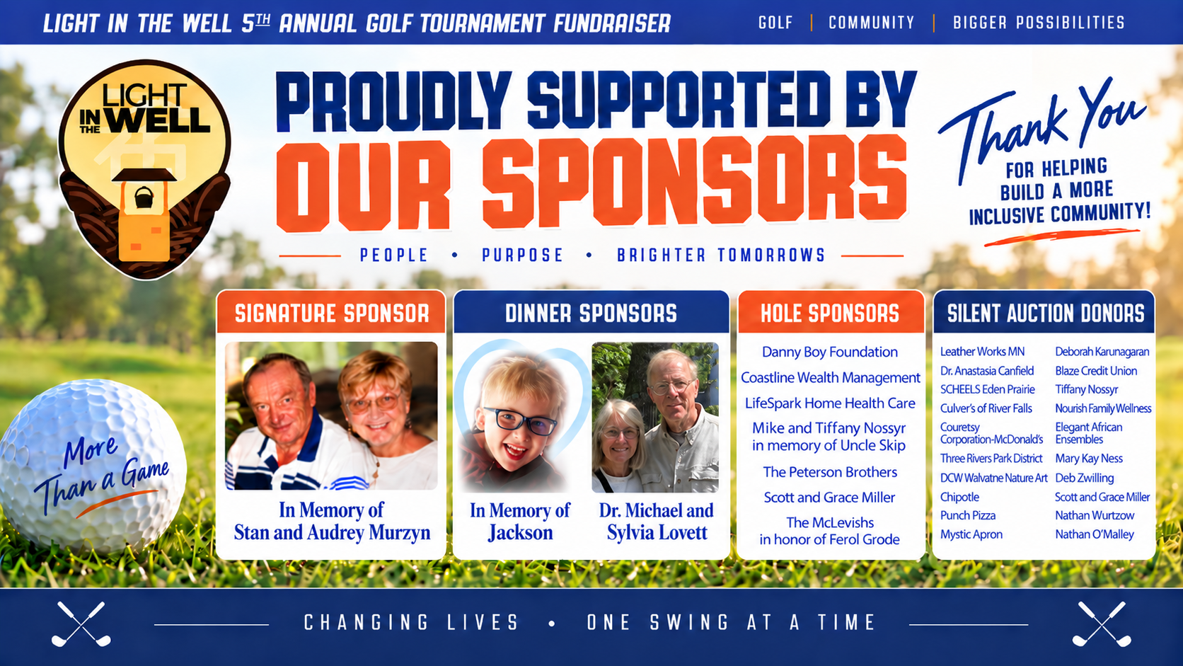 Campaign cover image for 5th Golf Tournament Fundraiser