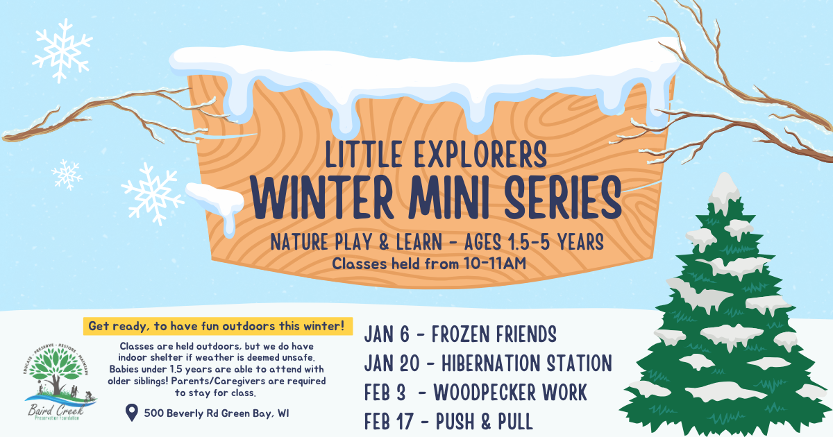 Campaign cover image for Baird Creek Little Explorers - Winter Series