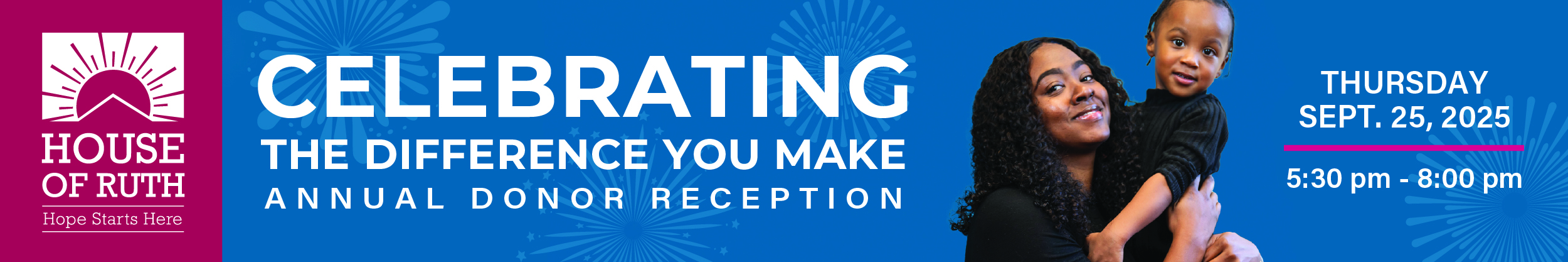 Campaign cover image for 2025 House of Ruth Annual Donor Reception