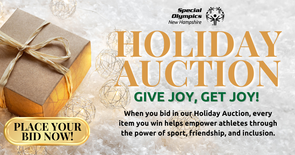 Campaign cover image for Special Olympics New Hampshire Holiday Auction