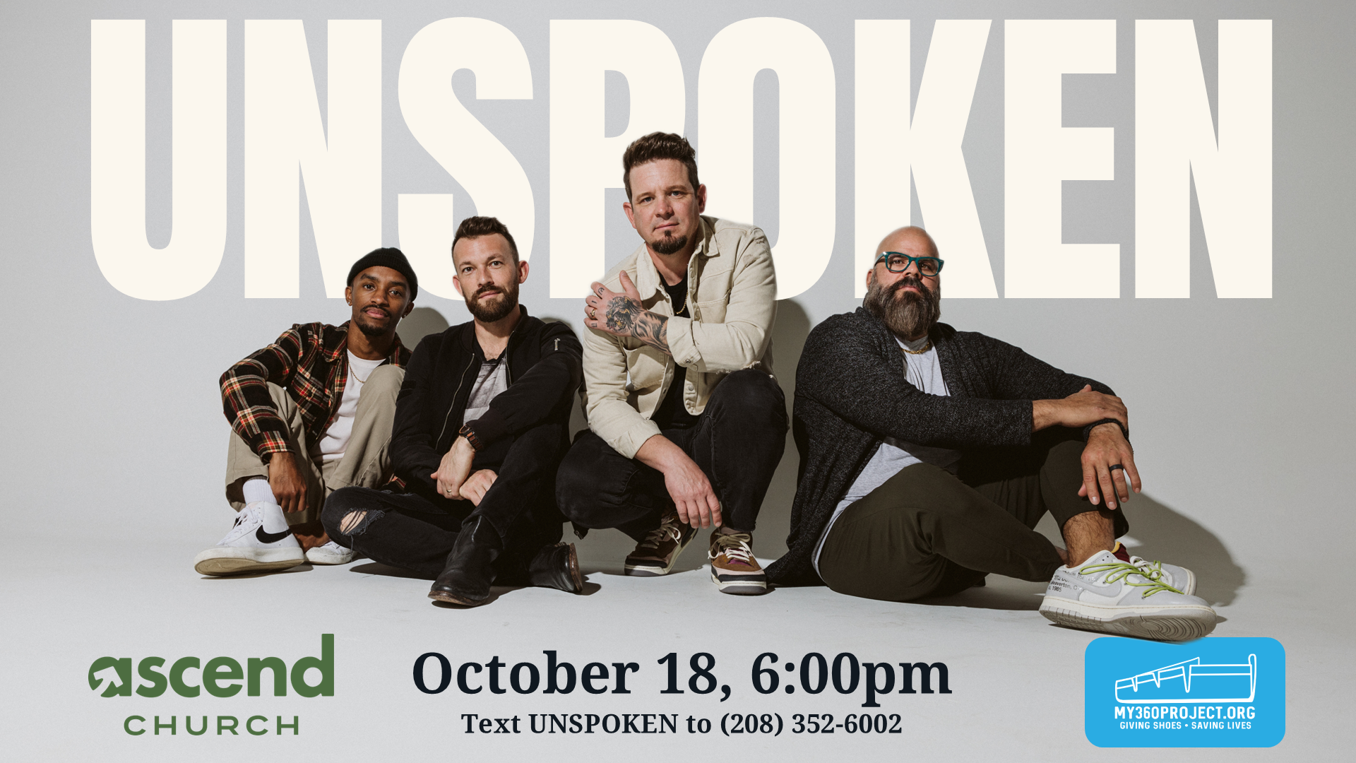 Campaign cover image for My360Project Benefit Concert - featuring UNSPOKEN