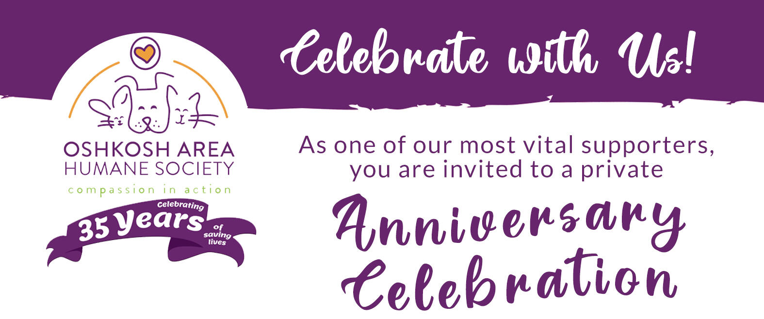 Campaign cover image for OAHS 35-Year Anniversary Celebration