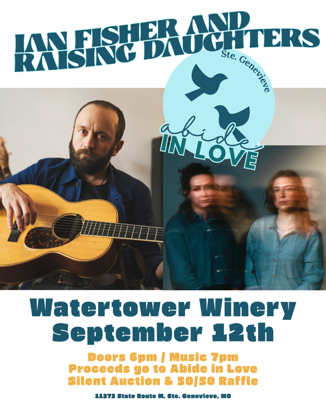 Campaign cover image for Benefit Concert with Ian Fisher and Raising Daughters