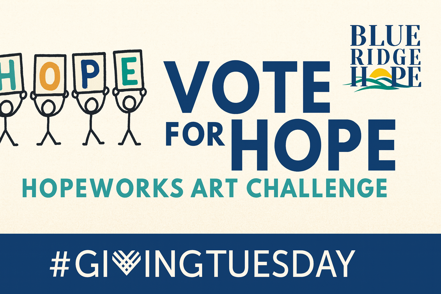 Campaign cover image for Vote for Hope: The HOPEworks Student Art Challenge