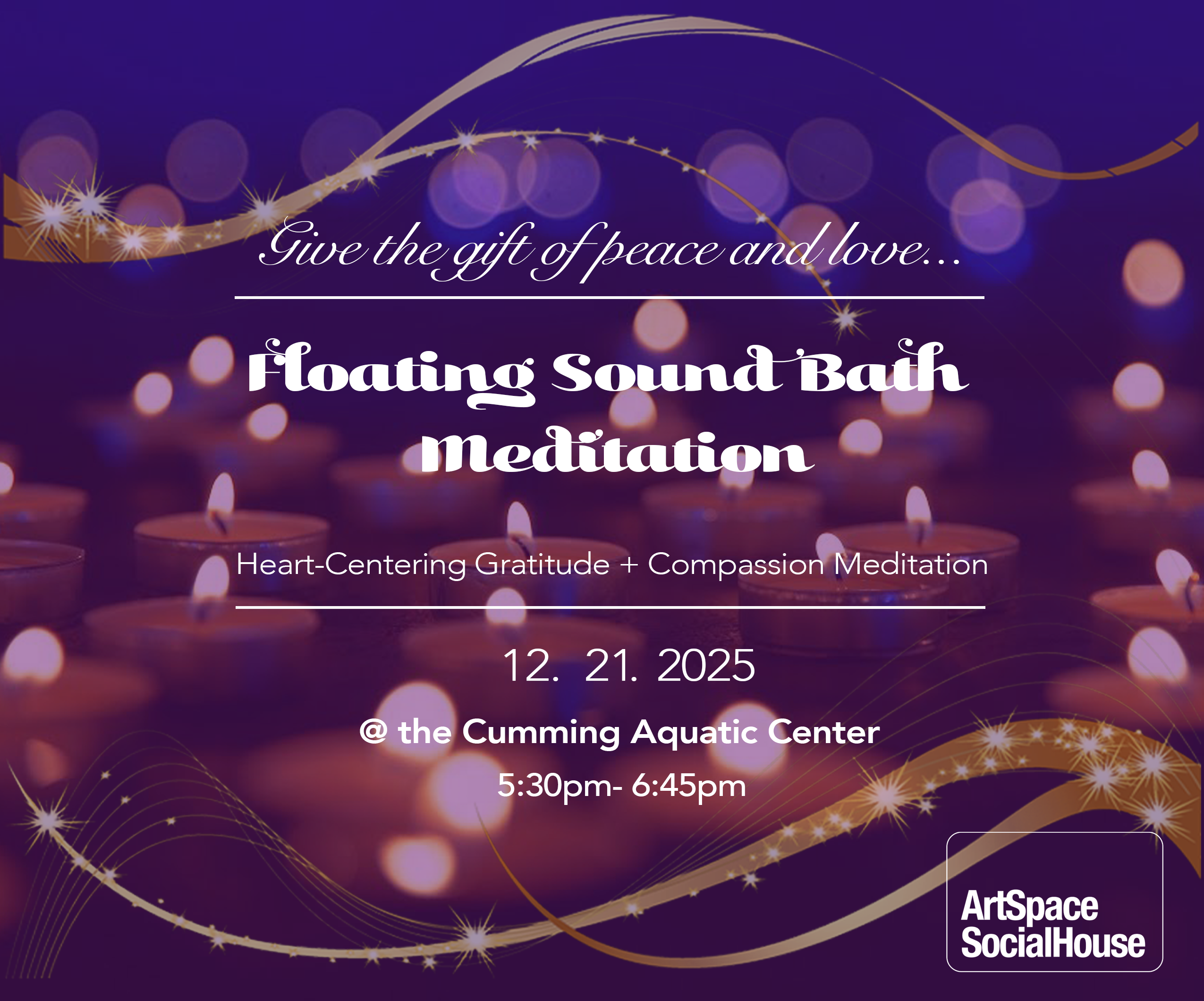 Campaign cover image for Floating Sound Bath- December 21st