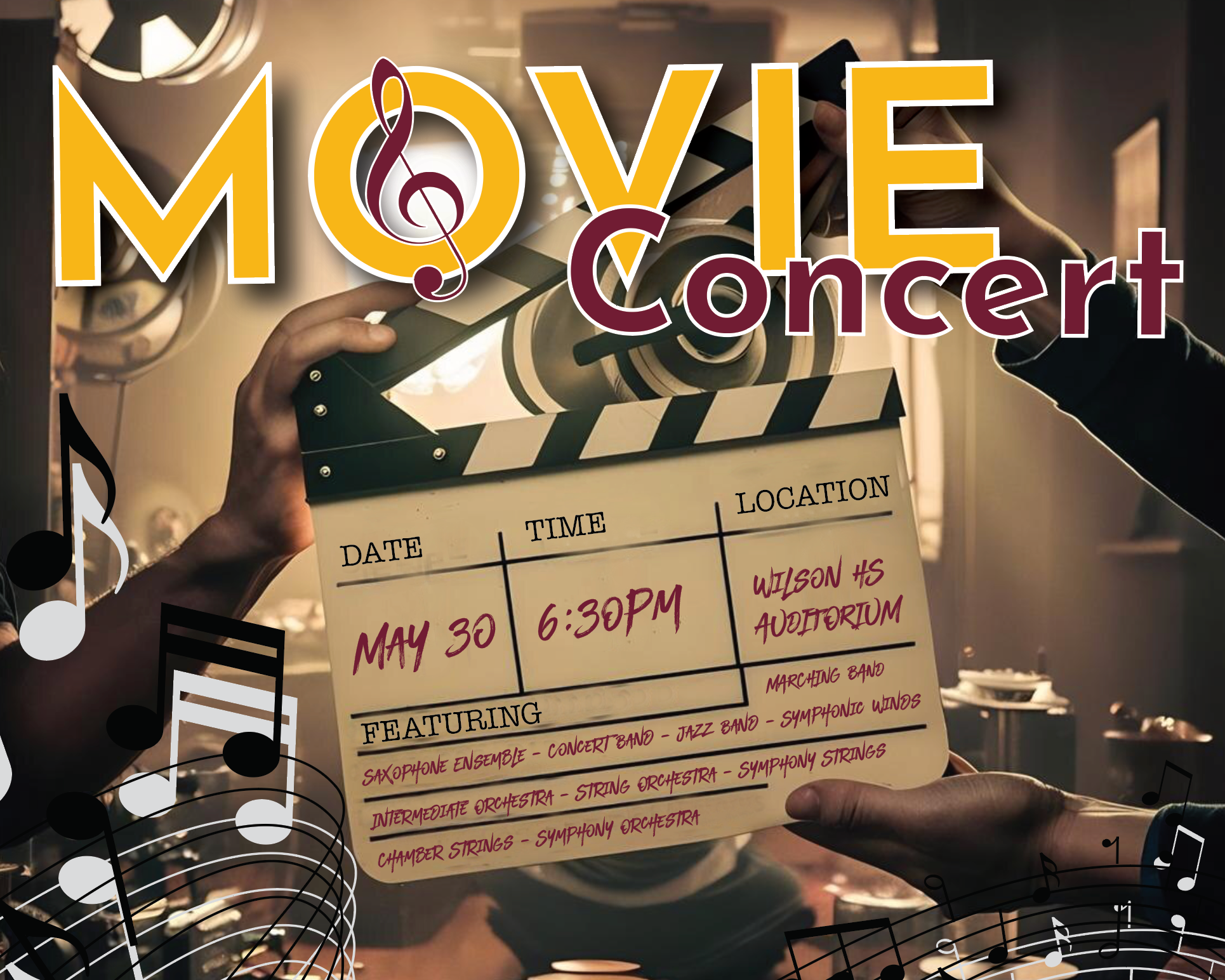 Campaign cover image for Night at the Movies Concert (May 2025)