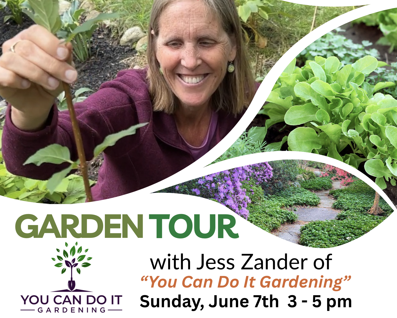 Campaign cover image for Jess Zander's Garden Tour Fundraiser for Wright-Locke Farm