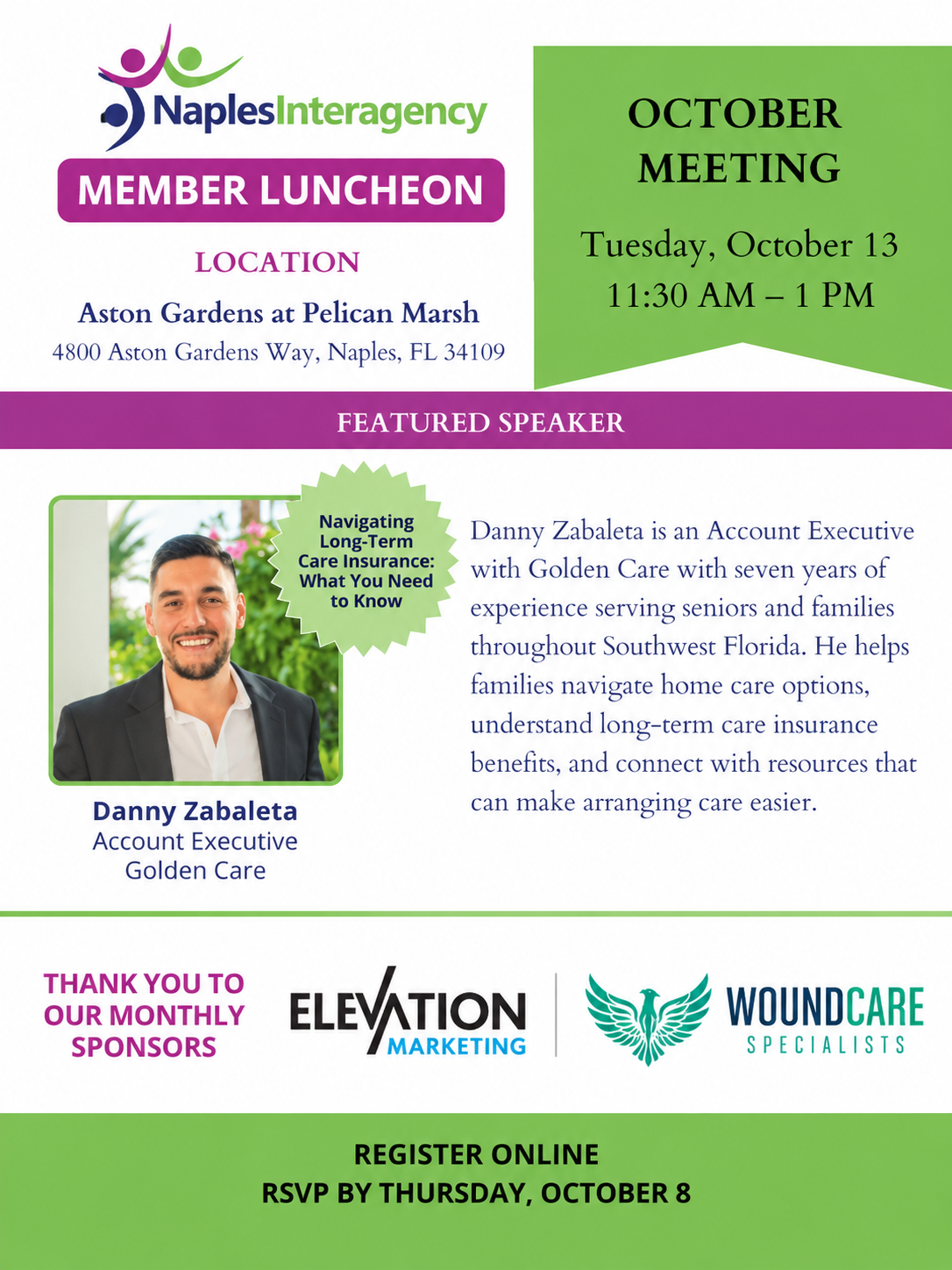 Campaign cover image for October Member Luncheon