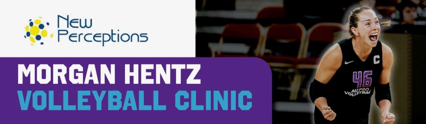 Campaign cover image for Free Volleyball Clinic with Morgan Hentz
