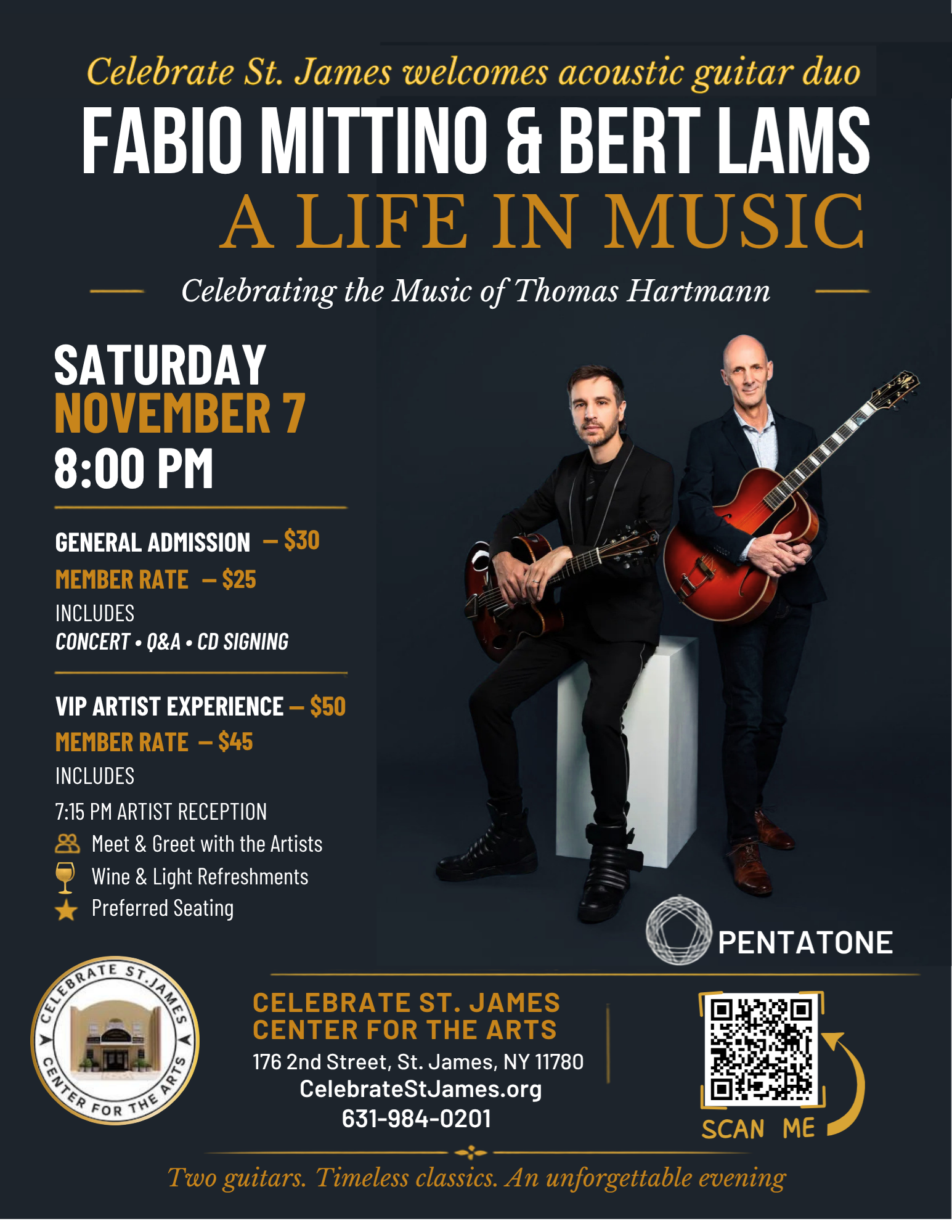 Campaign cover image for A Life in Music: Fabio Mittino & Bert Lams