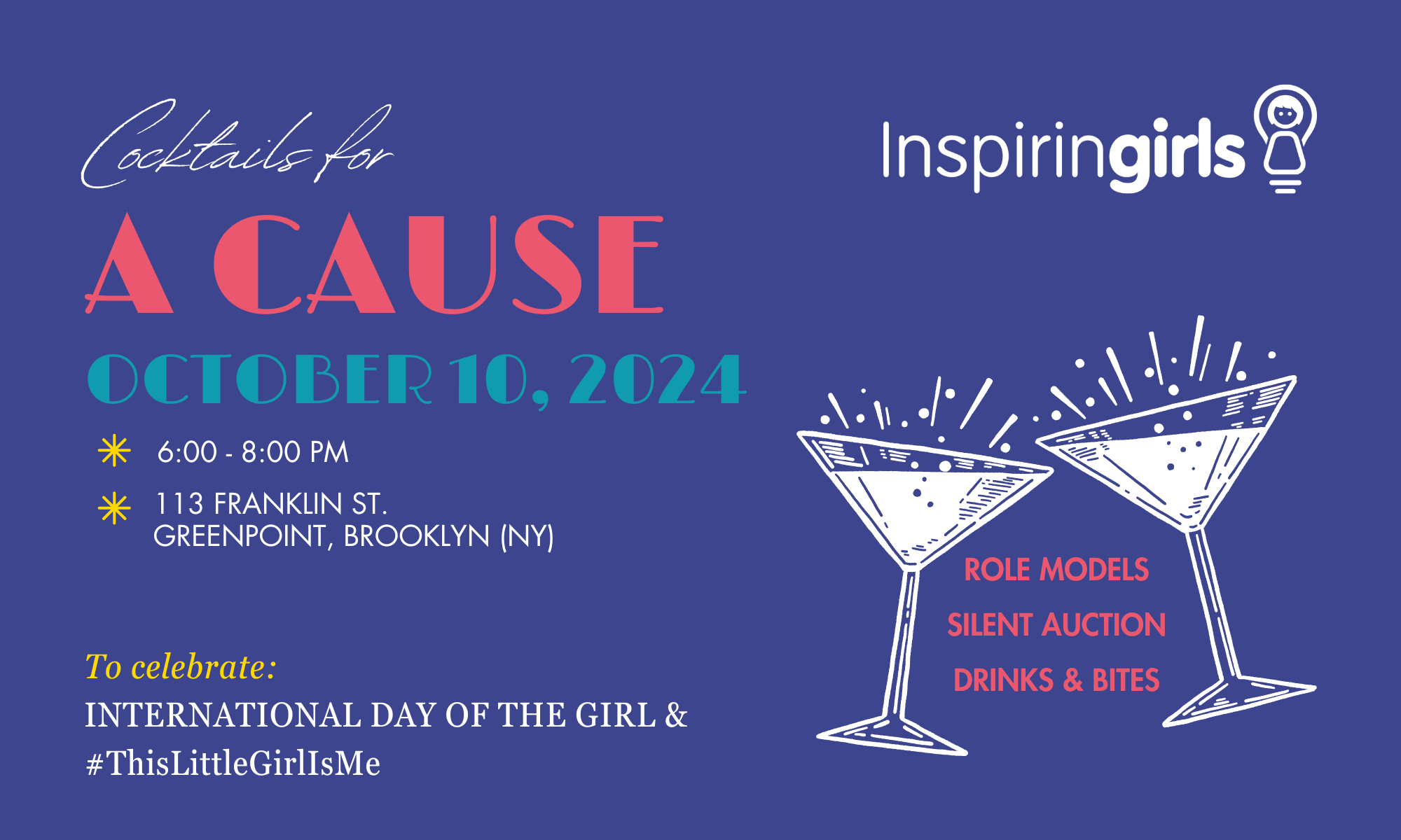 Campaign cover image for 2024 Inspiring Girls USA Silent Auction