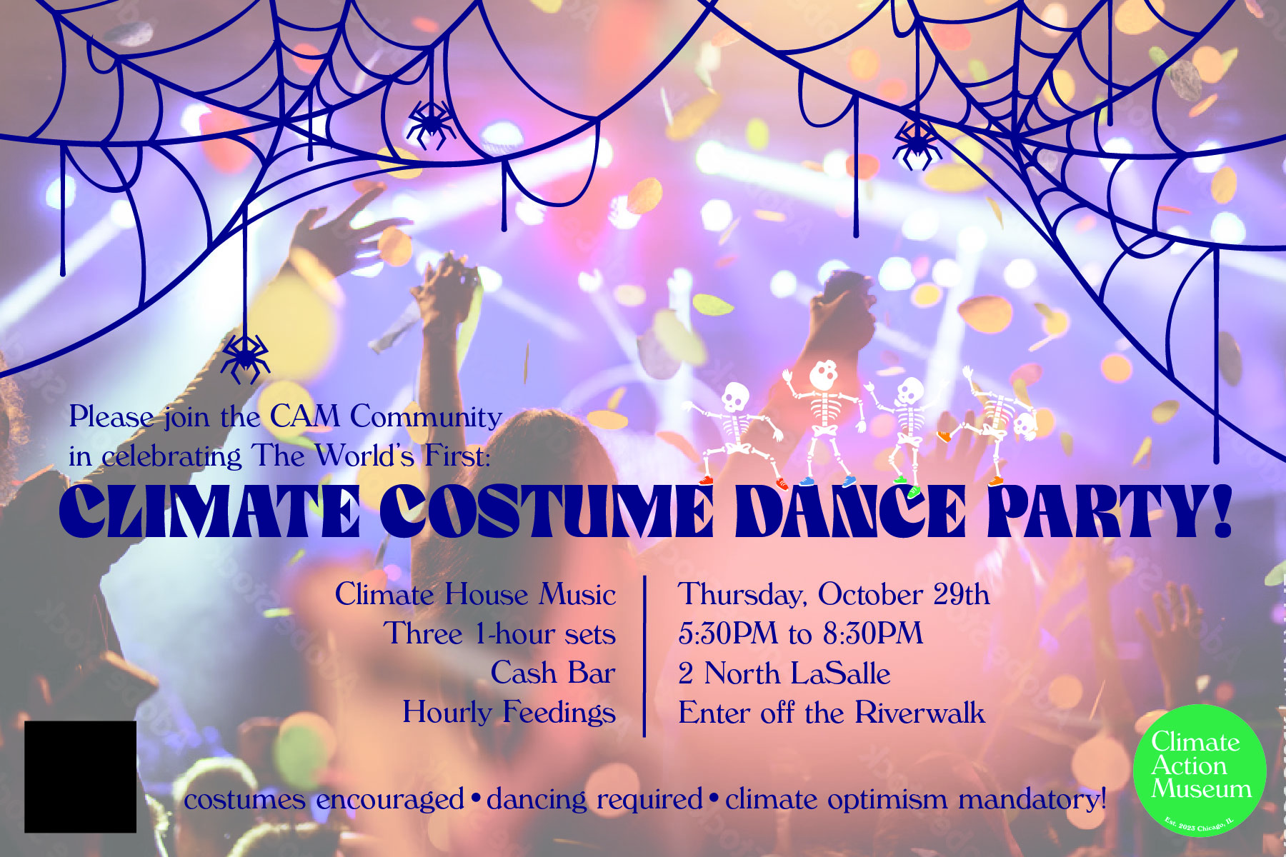 Campaign cover image for Climate Costume Dance Party!