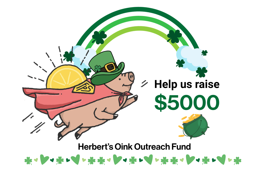 Campaign cover image for Herbert's Oink Outreach Fundraiser