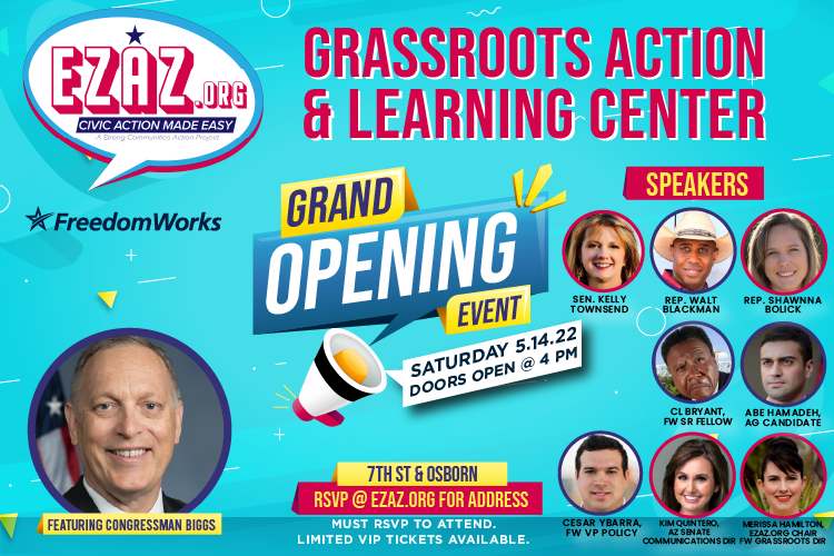 Campaign cover image for GRAND OPENING CELEBRATION: EZAZ.org Grassroots Action & Learning Center