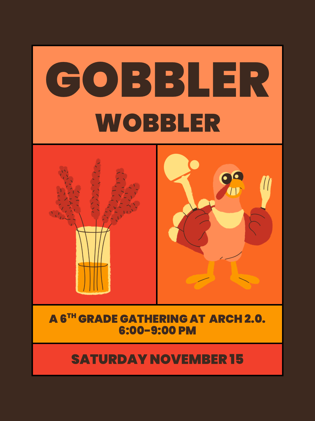 Campaign cover image for 6th Grade Gobbler Wobbler