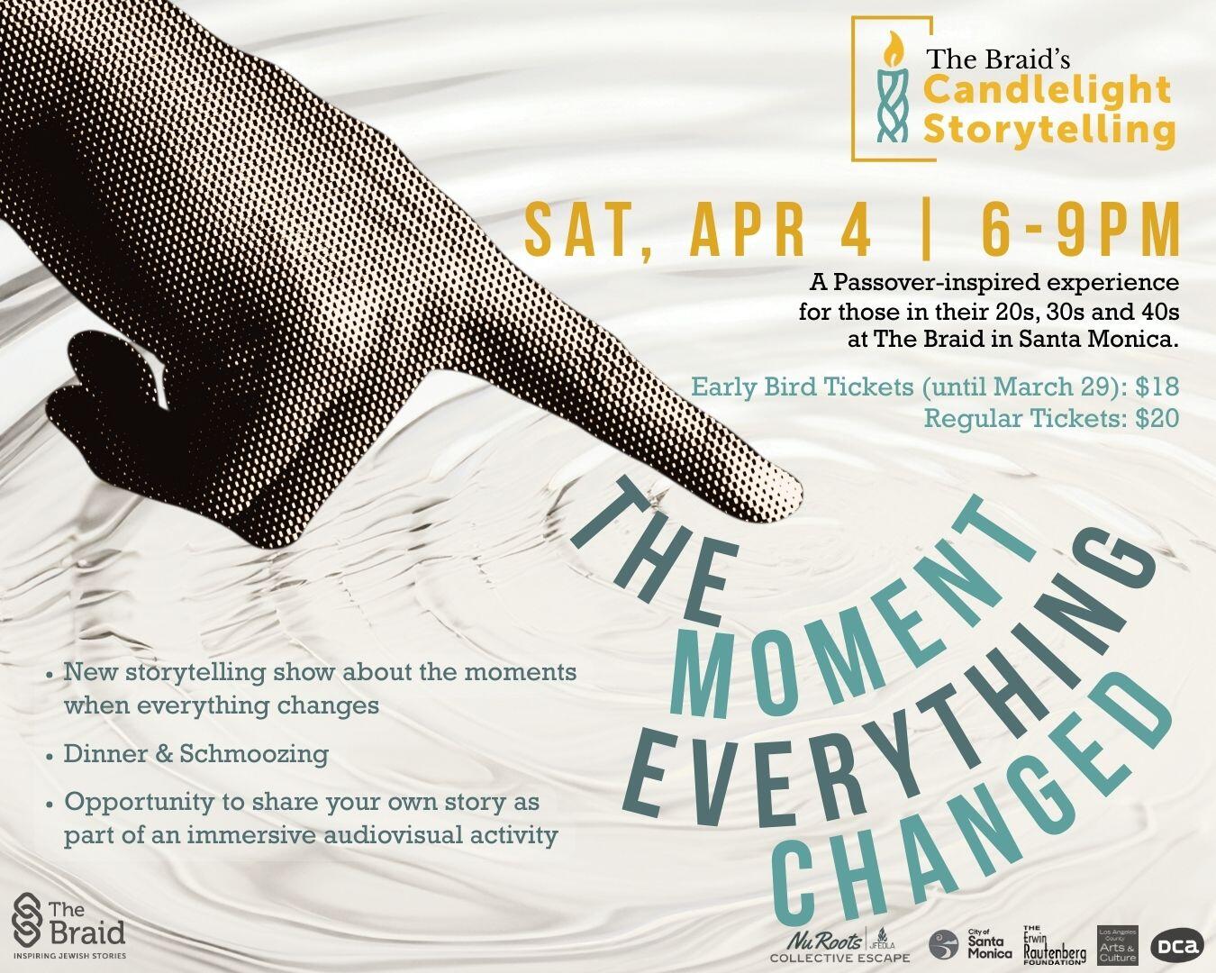 Campaign cover image for Candlelight Storytelling: The Moment Everything Changed