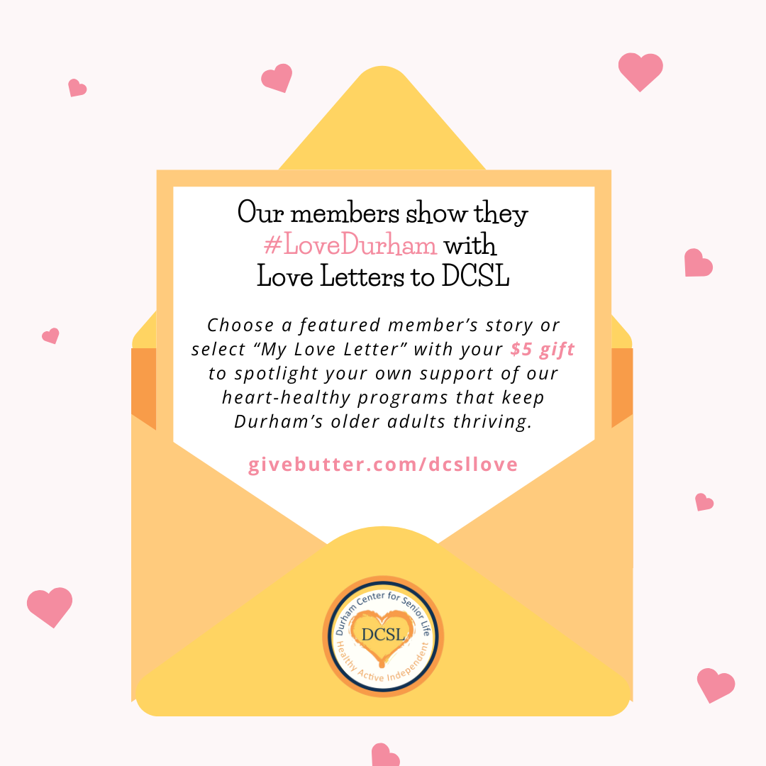 Campaign cover image for #LoveDurham with Love Letters to DCSL