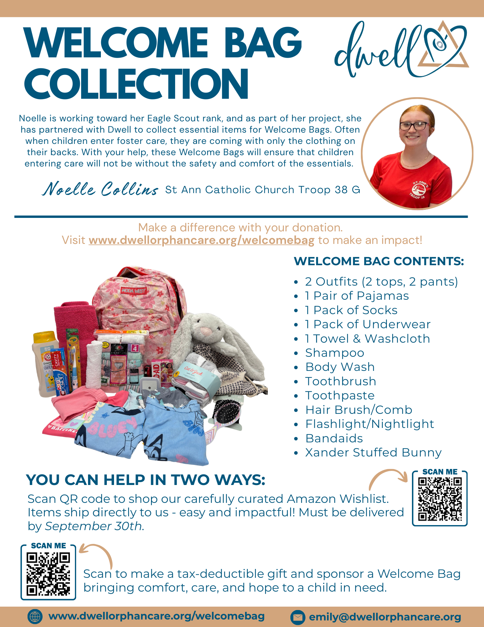 Campaign cover image for Noelle Collins: Welcome Bag Collection