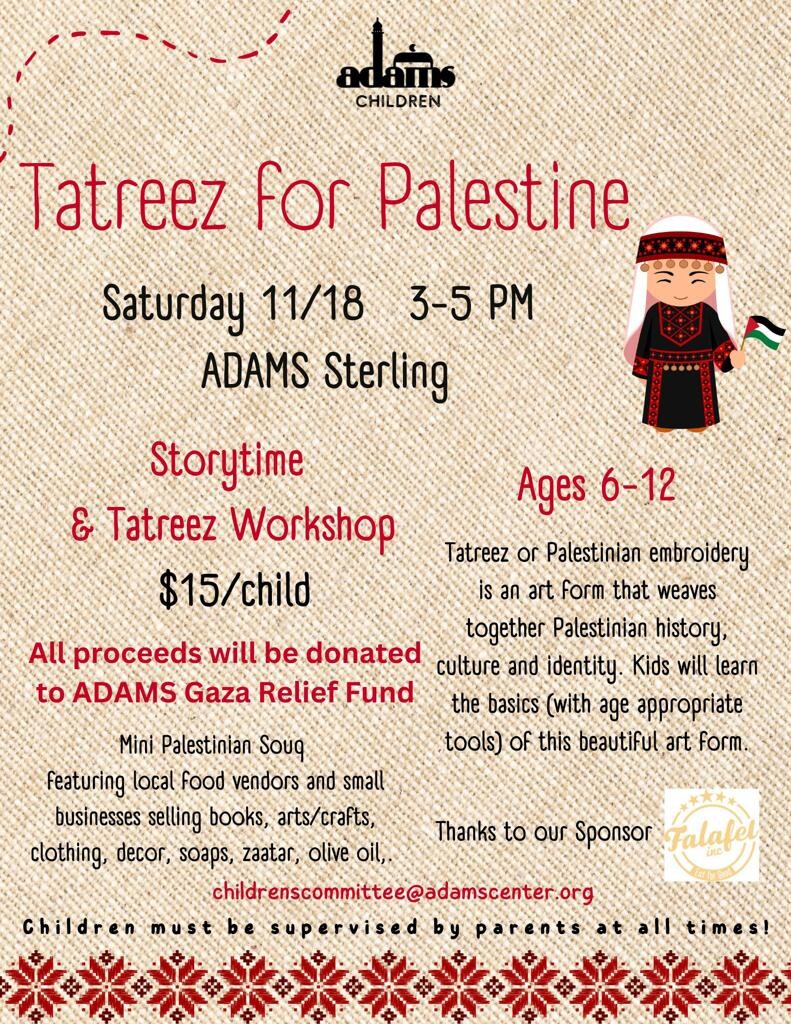 Campaign cover image for Tatreez for Palestine