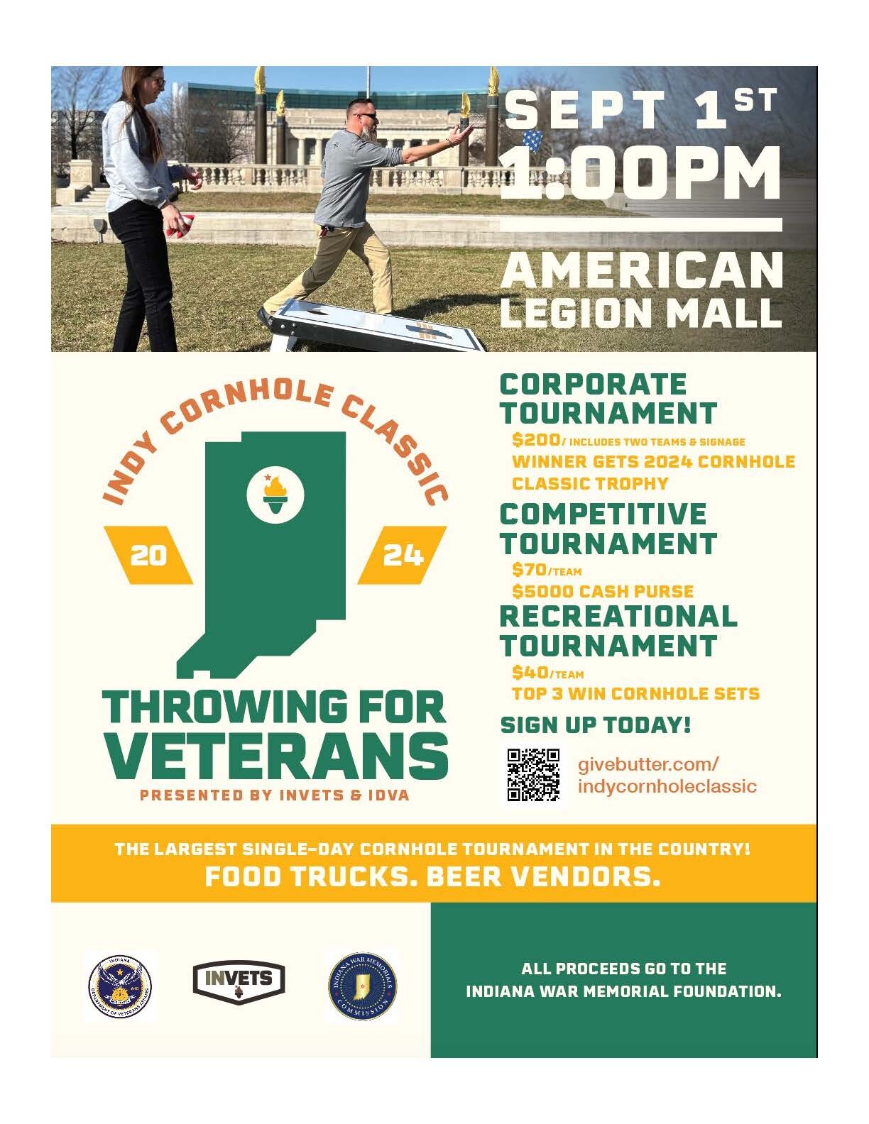 Campaign cover image for Indy Cornhole Classic