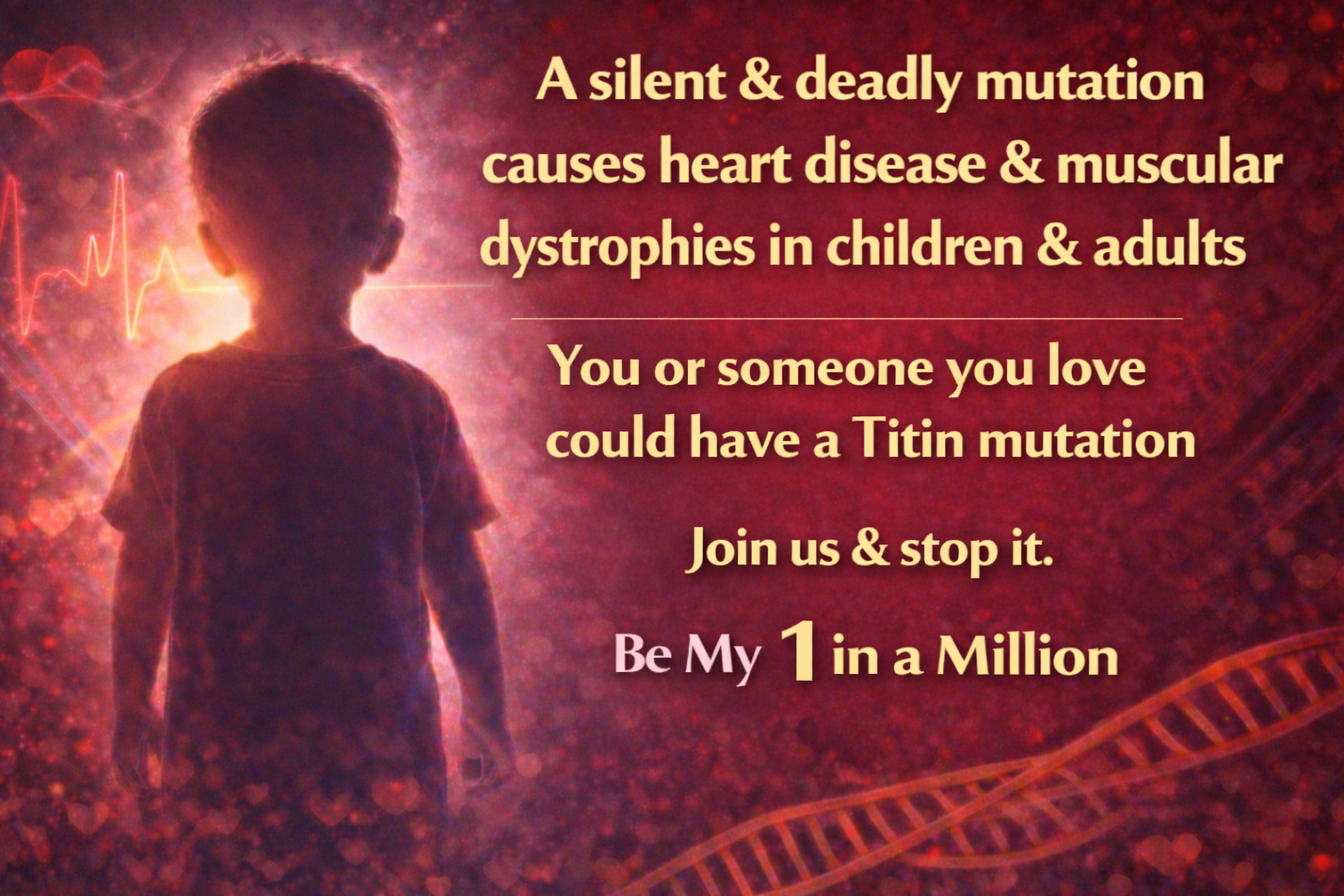 Campaign cover image for Will YOU Be My 1 in a Million? ❤️