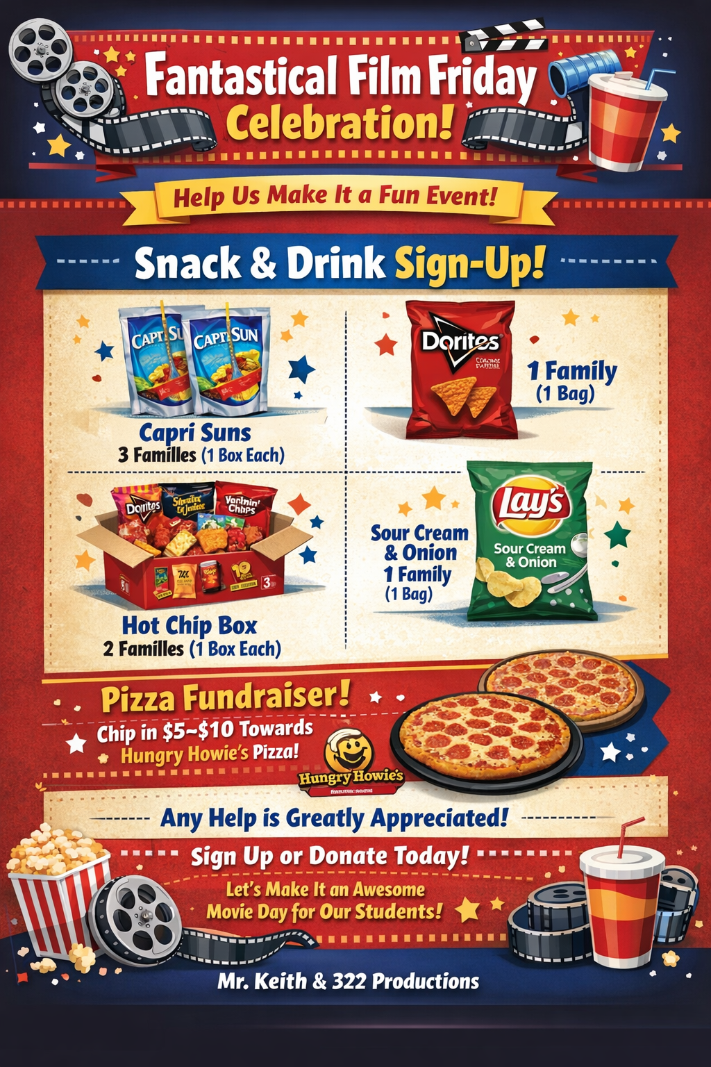 Campaign cover for Film Friday Celebration