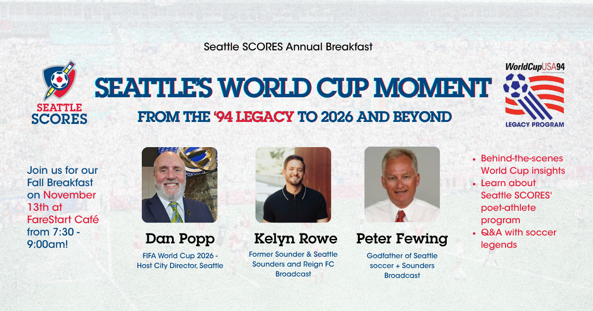 Campaign cover image for Seattle SCORES Fall Breakfast