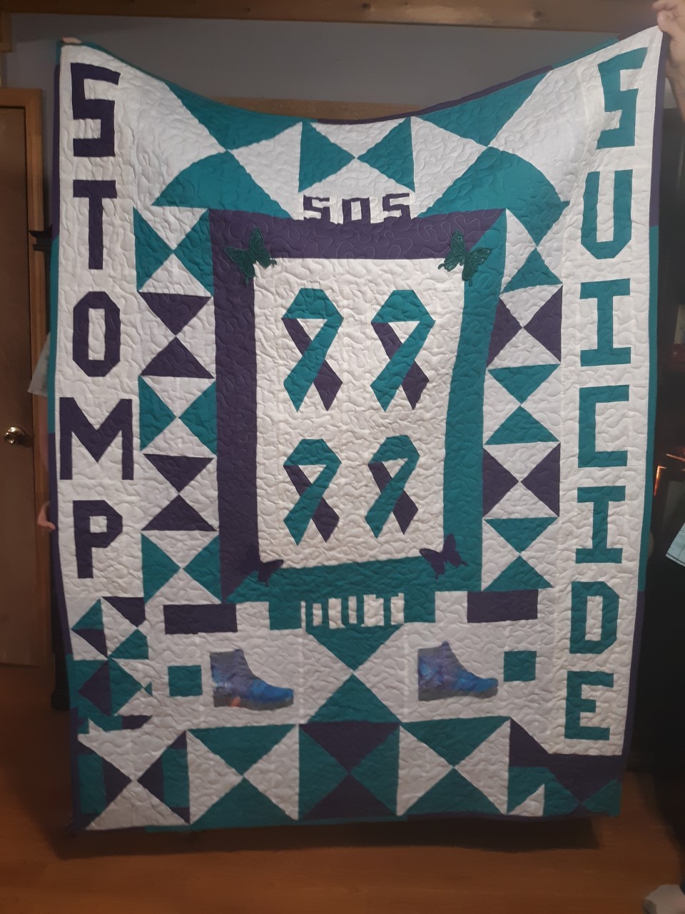 Campaign cover image for Quilt Raffle for SOS Walk