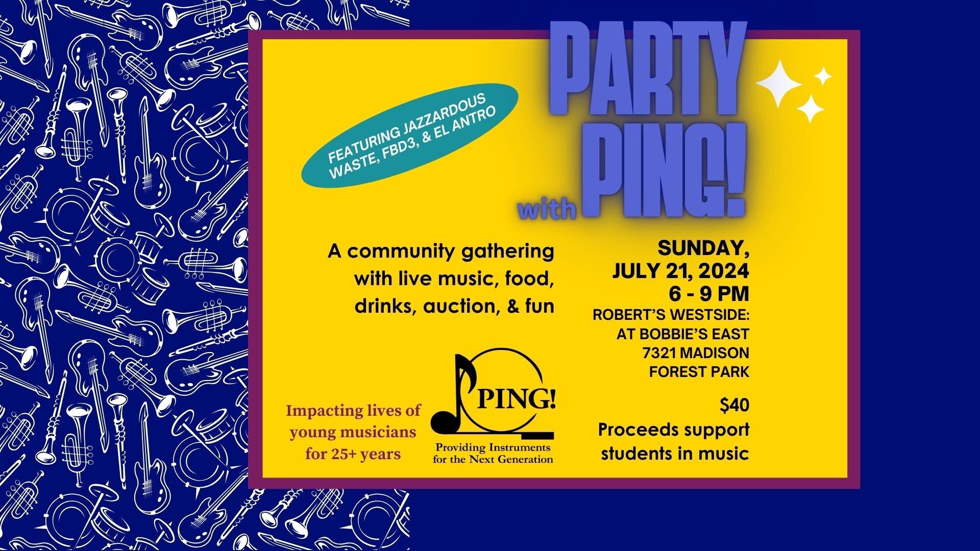 Campaign cover image for Party with PING! 2024