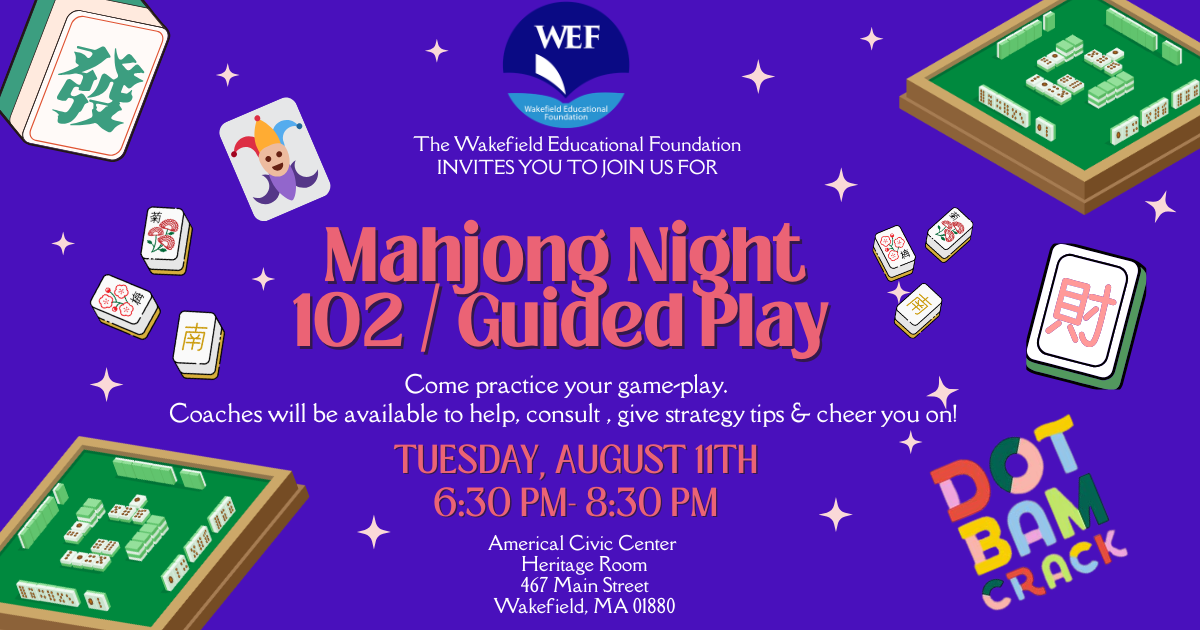 Campaign cover image for Mahjong Night in Support of WEF - 102 / Guided Play