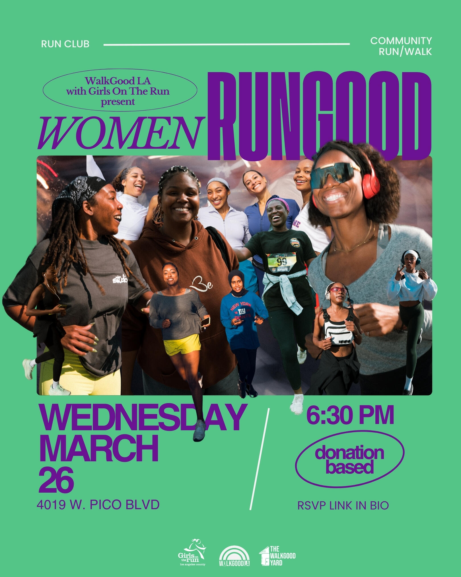 Campaign cover image for 3/26: Women RunGood