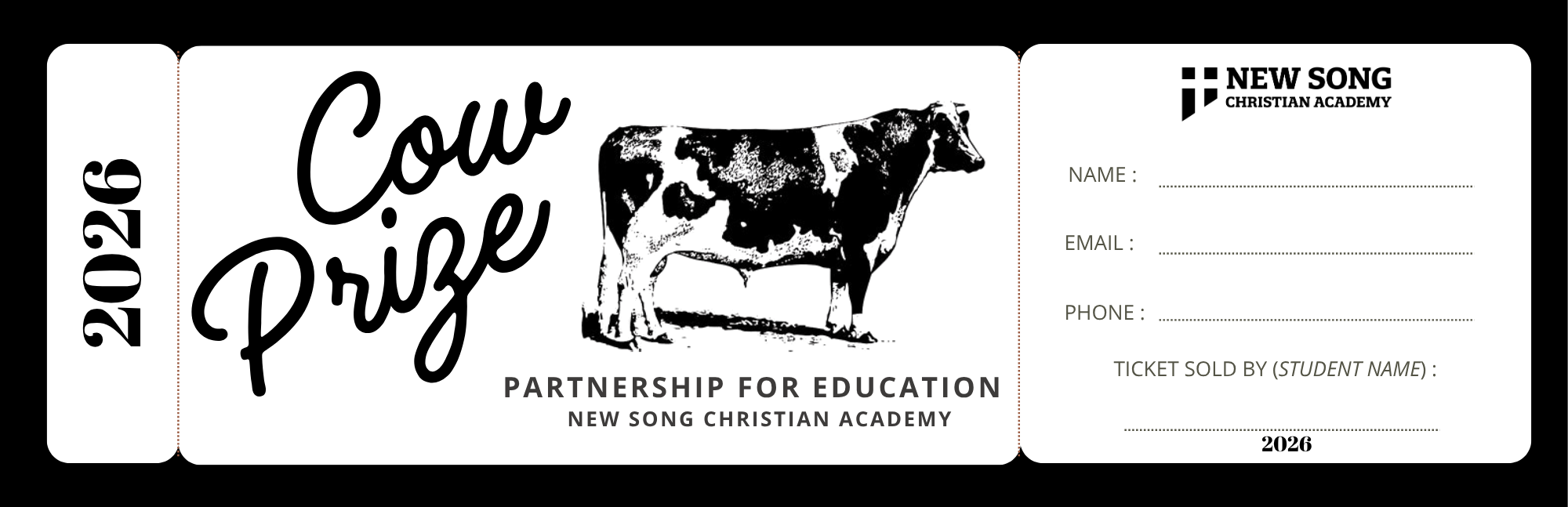 Campaign cover image for Cow Prize Drawing 2026!