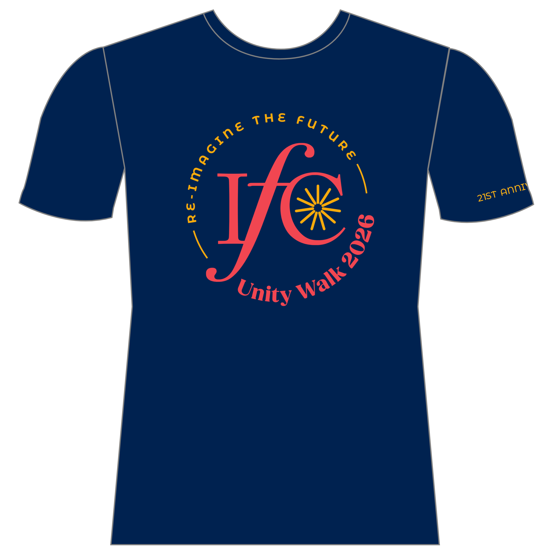 Campaign cover for 21th Anniversary IFC Unity Walk T-Shirt