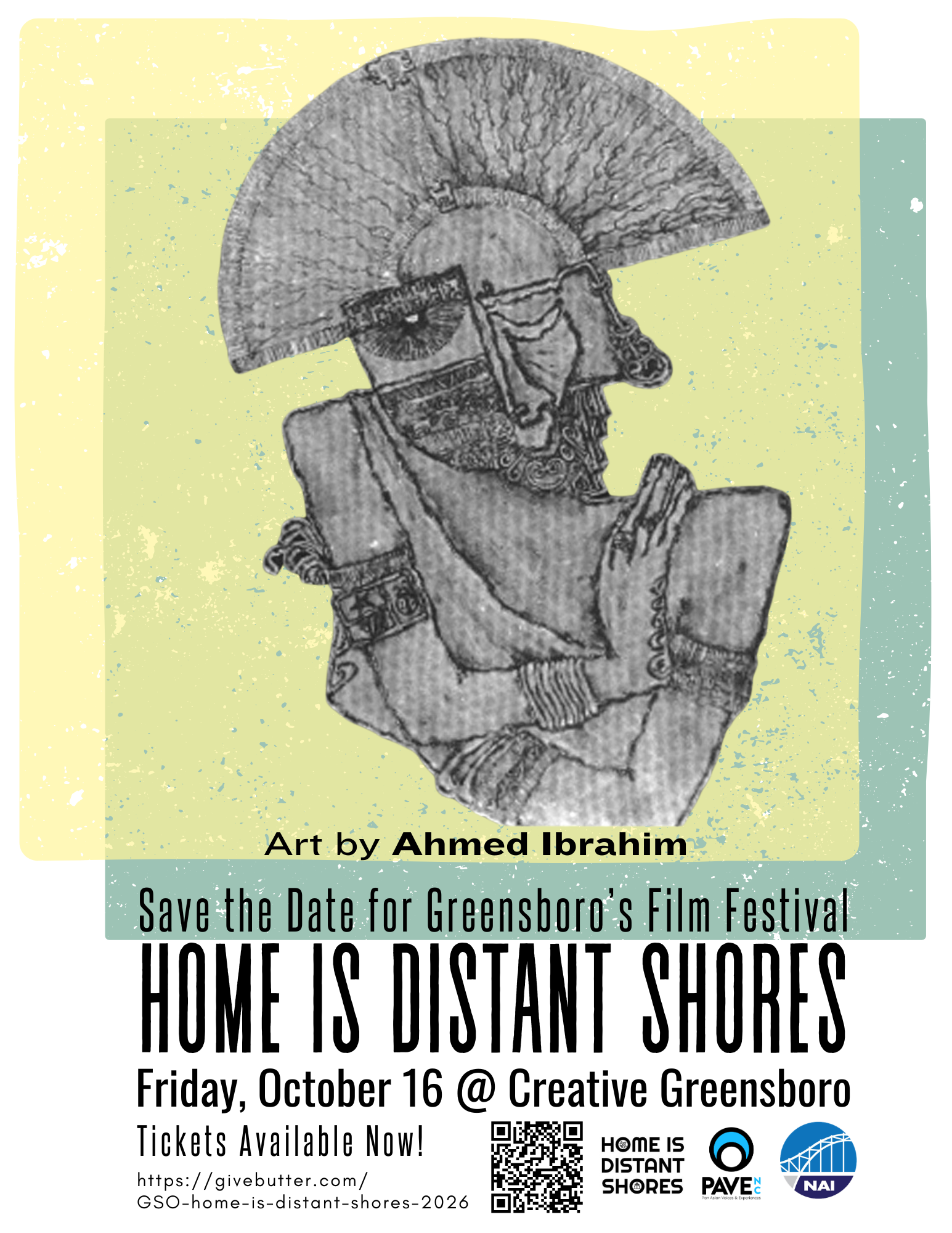 Campaign cover image for Greensboro's "Home is Distant Shores" Film Festival