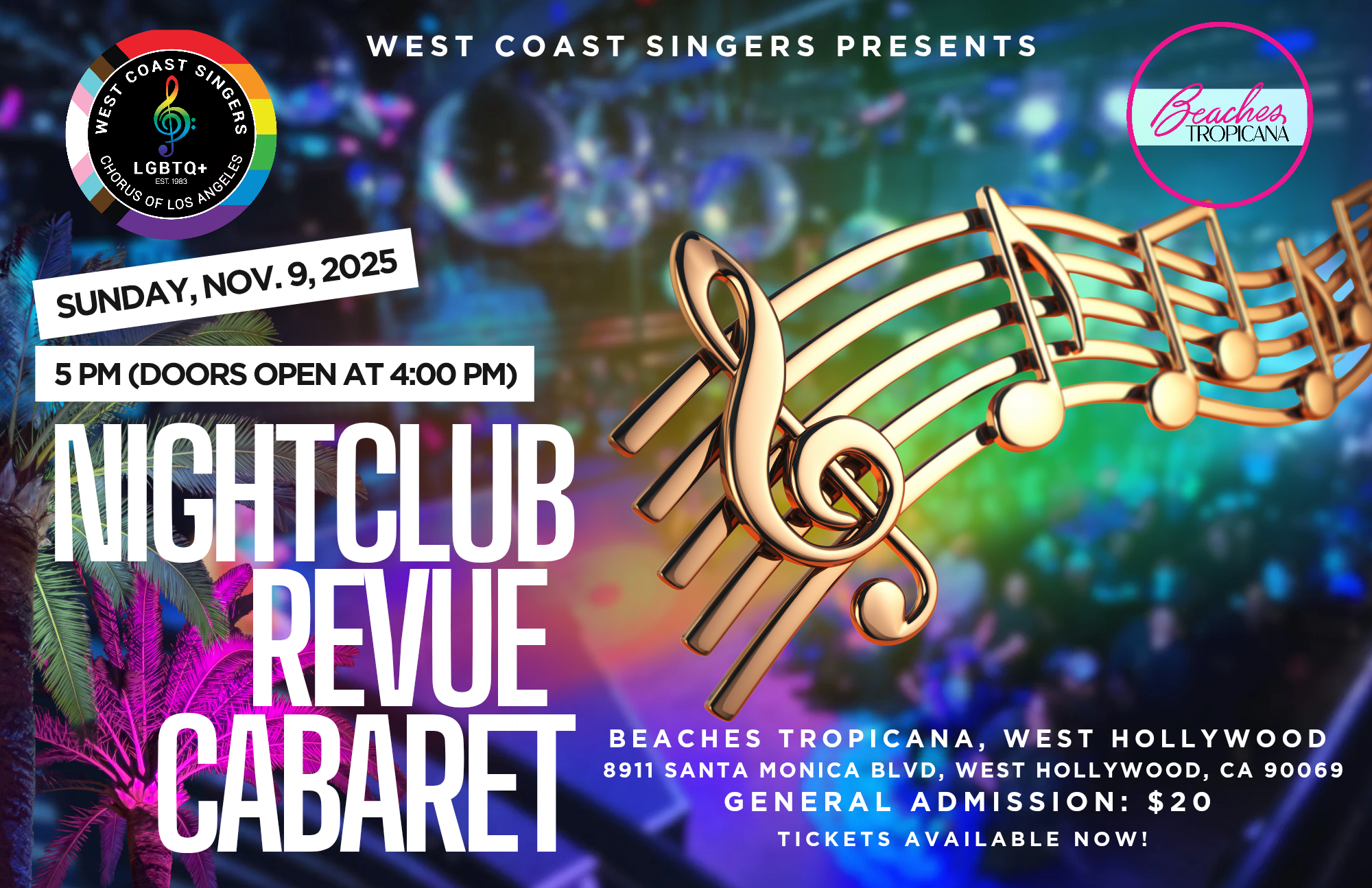 Campaign cover image for Nightclub Revue Cabaret