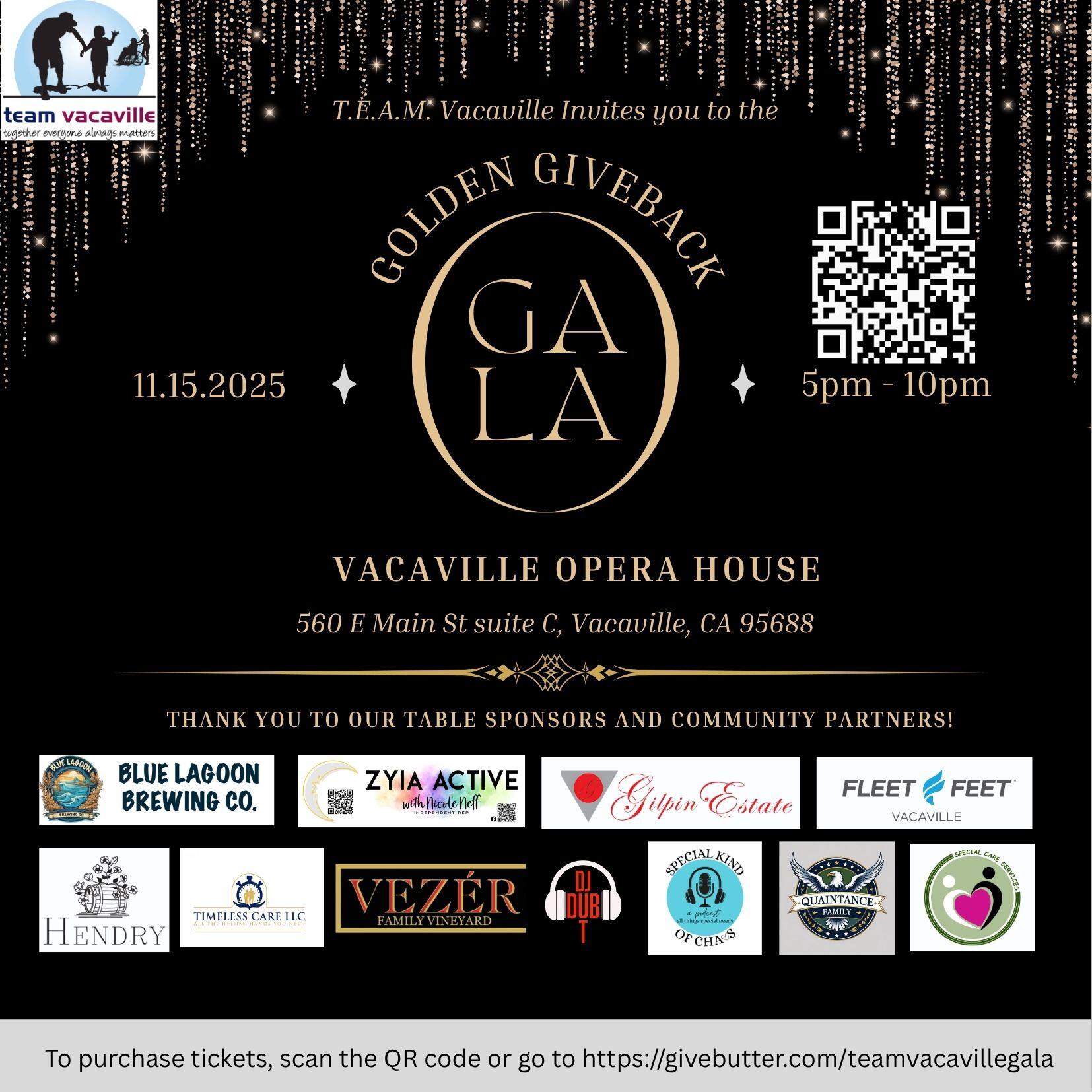 Campaign cover image for The Golden Giveback Gala