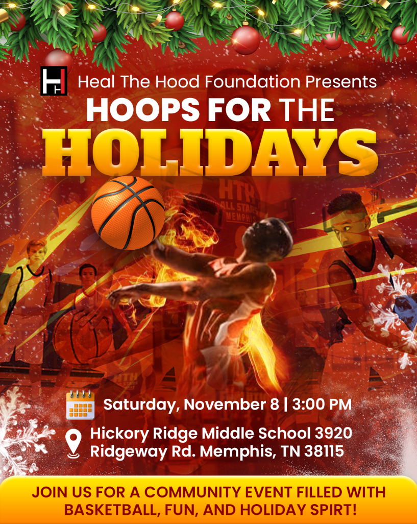 Campaign cover image for Hoops for the Holidays Basketball Game